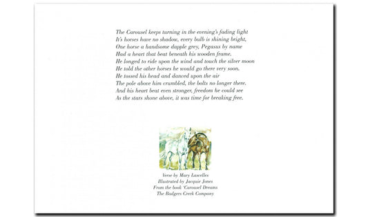 Carousel Ghost Horse