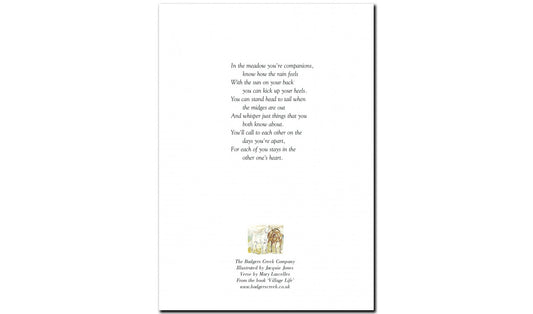 Shire and Foal at Play